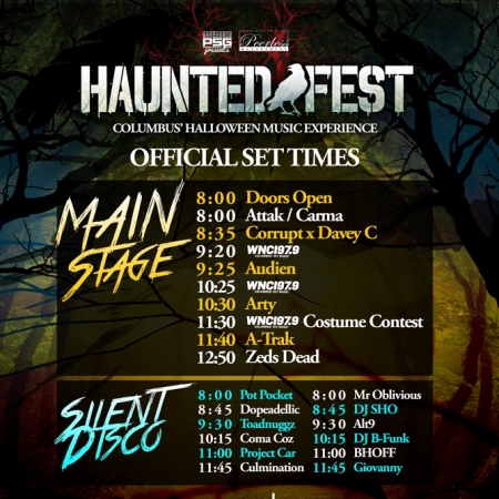 Haunted Fest Silent Disco powered by Silent Events Haunted Fest Silent Disco powered by Silent Events